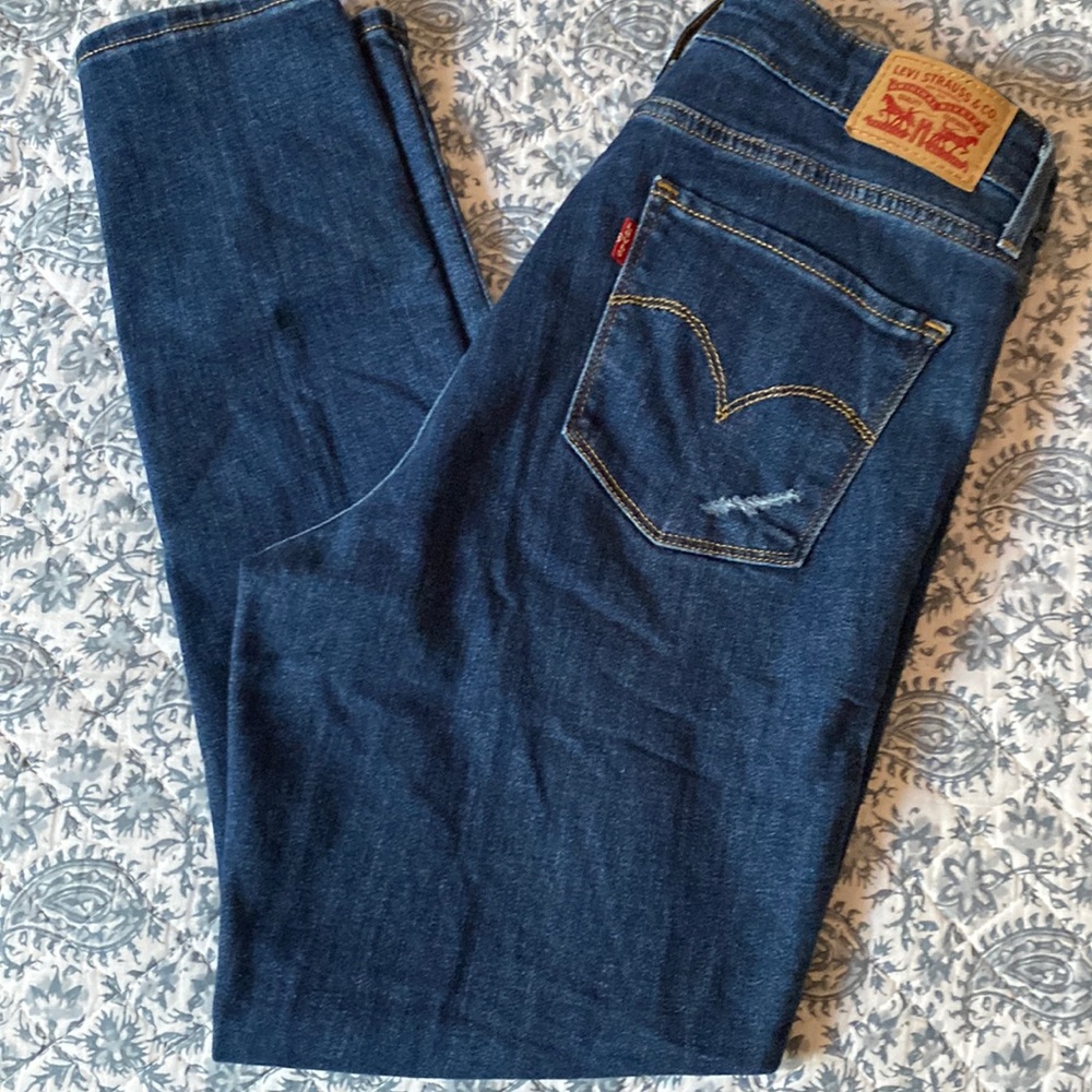 Levi’s jeans high rise skinny ankle